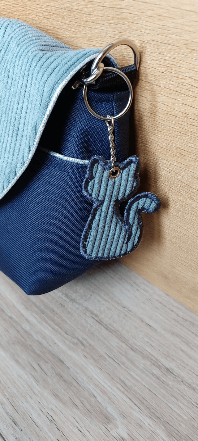 Sac à main Mignon total bleu