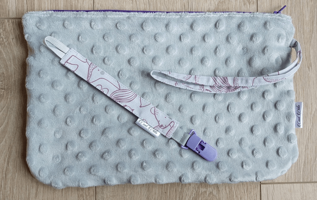Trousse souple gris hérisson