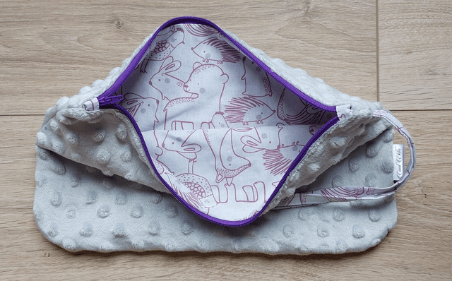 Trousse souple gris hérisson
