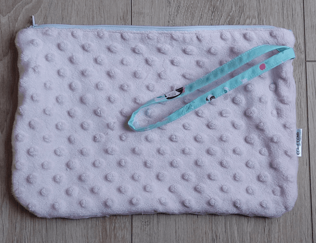Trousse souple rose princesse